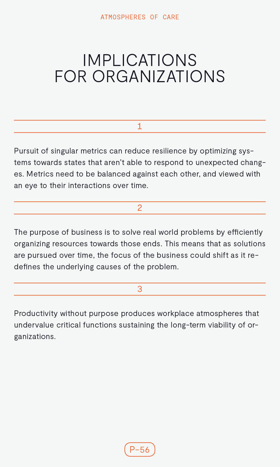 Report design for Work/Place by From Later and Lane